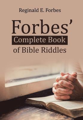 bokomslag Forbes' Complete Book of Bible Riddles