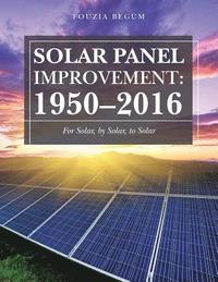 bokomslag Solar Panel Improvement