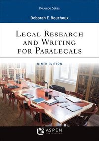 bokomslag Legal Research and Writing for Paralegals