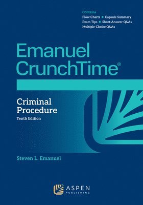 bokomslag Emanuel CrunchTime for Criminal Procedure