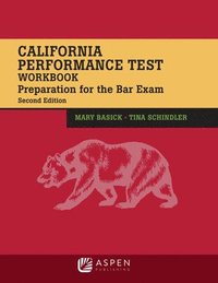 bokomslag California Performance Test Workbook: Preparation for the Bar Exam