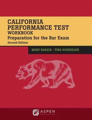 California Performance Test Workbook: Preparation for the Bar Exam 1