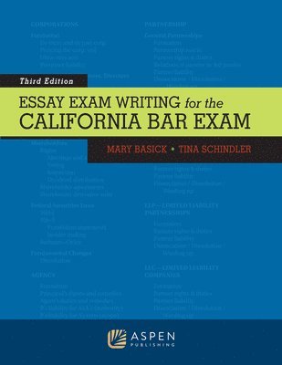 bokomslag Essay Exam Writing for the California Bar Exam