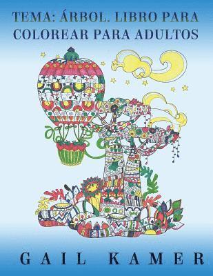 bokomslag Tema: Arbol. Libro Para Colorear Para Adultos