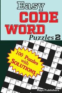 bokomslag Easy CODE WORD Puzzles