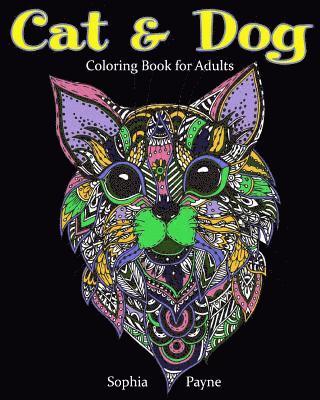 Cat & Dog Coloring Book for Adults 1