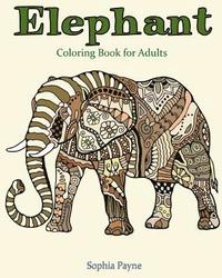 bokomslag Elephant Coloring Book for Adults