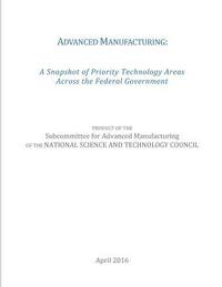 bokomslag Advanced Manufacturing: A Snapshot of Priority Technology Areas Across the Federal Government