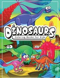 bokomslag Dinosaur Coloring Books for kids 3-8