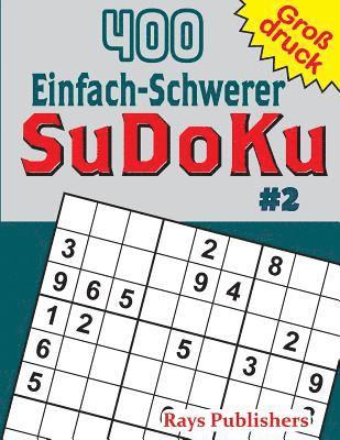 bokomslag 400 Einfach-Schwerer SuDoKu #2