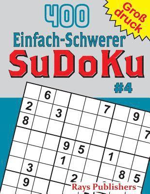 bokomslag 400 Einfach-Schwerer SuDoKu #4