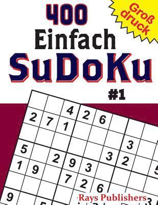 Rays Publishers - 400 Einfach SuDoKu #1, Häftad