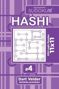 bokomslag Sudoku Hashi - 200 Logic Puzzles 11x11 (Volume 4)