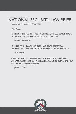 American University National Security Law Brief Vol. 7 Issue 1 1