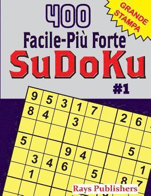 bokomslag 400 Facile-Più Forte SuDoKu #1