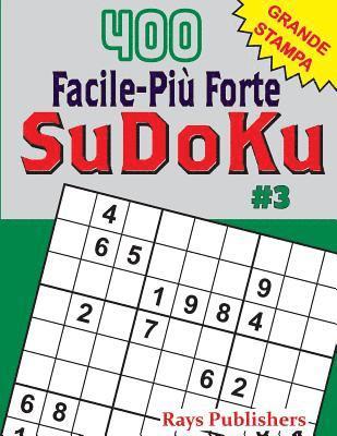 bokomslag 400 Facile-Più Forte SuDoKu #3