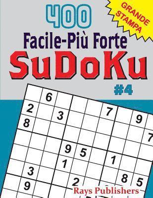 bokomslag 400 Facile-Più Forte SuDoKu #4