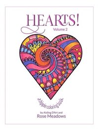 bokomslag Hearts! Volume 2: A Hippie Coloring Book