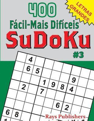 bokomslag 400 Fácil-Mais Difíceis SuDoKu #3