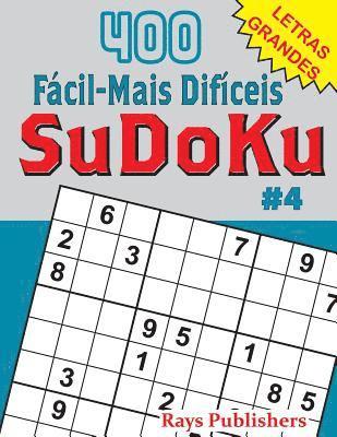 bokomslag 400 Fácil-Mais Difíceis SuDoKu #4