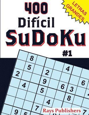 Rays Publishers - 400 Difícil-SuDoKu #1, Häftad