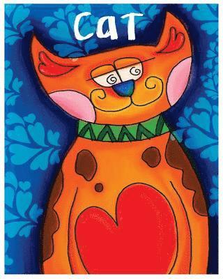 Cat: Cat Coloring Books For Kids, Stress Relieving Cats Designs 1