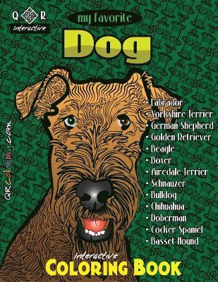 bokomslag My Favorite Dog Coloring Book