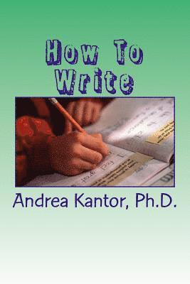 How To Write 1