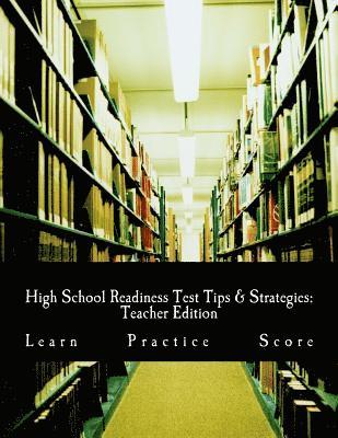 bokomslag High School Readiness Test Tips & Strategies