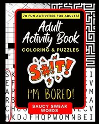 bokomslag Adult Activity Book Saucy Swear Words