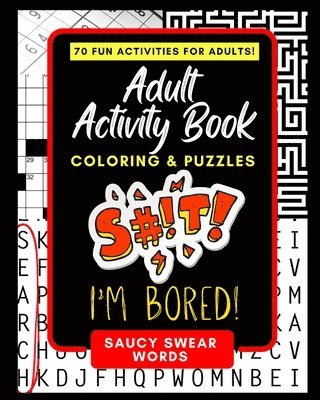 Adult Activity Book Saucy Swear Words 1