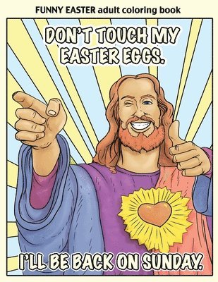 Funny Easter Adult Coloring Book 1