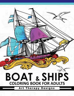 bokomslag Boat & Ship Coloring Book for Adults: Historic Sailing Ships Coloring Book