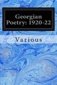 bokomslag Georgian Poetry: 1920-22