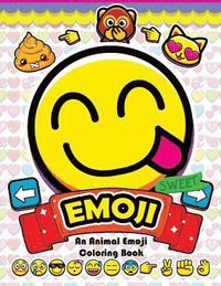 bokomslag Emoji Coloring Book: Fun Emoji and Animal Designs, Collages and Funny
