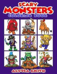 bokomslag Scary Monsters Coloring Book