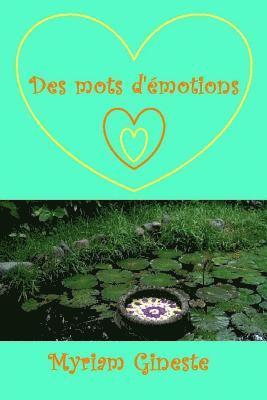 bokomslag Des mots d'emotions