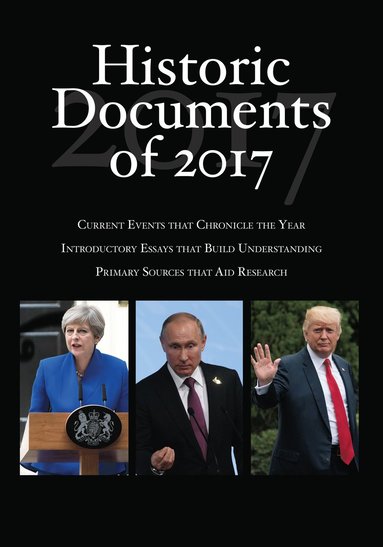 bokomslag Historic Documents of 2017