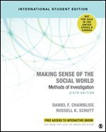 bokomslag Making Sense of the Social World - International Student Edition