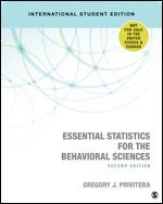 Gregory J. Privitera - Essential Statistics for the Behavioral Sciences - International Student Edition, Häftad
