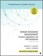 Human Resource Management - International Student Edition 1