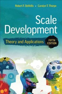 bokomslag Scale Development - Theory and Applications