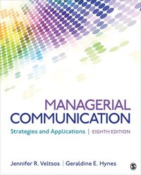 bokomslag Managerial Communication: Strategies and Applications
