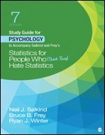 bokomslag Study Guide for Psychology to Accompany Salkind and Frey's Statistics for People Who (Think They) Hate Statistics