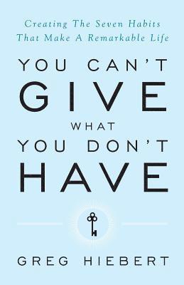 You Can'T Give What You Don'T Have 1