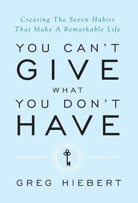 You Can't Give What You Don't Have 1