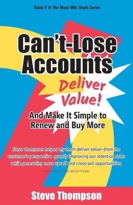 Steve Thompson - Can't-Lose Accounts, Häftad