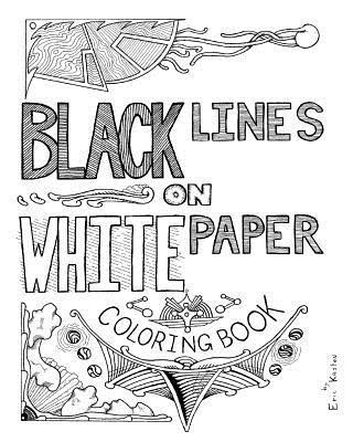 bokomslag Black Lines on White Paper