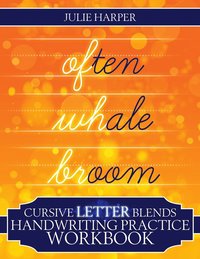 bokomslag Cursive Letter Blends Handwriting Practice Workbook