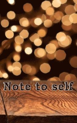 Ashley Nicole - Note to self, Häftad
